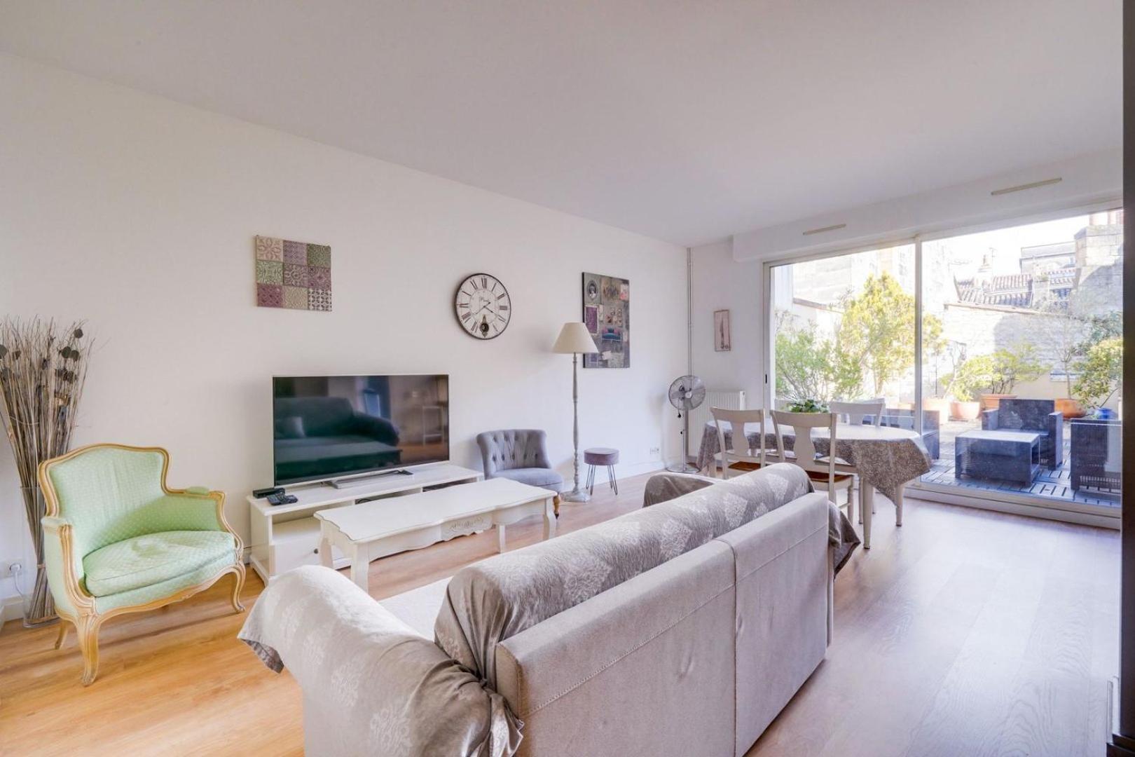 Lovely Apartment With Exceptional Terrace Bordeaux Extérieur photo